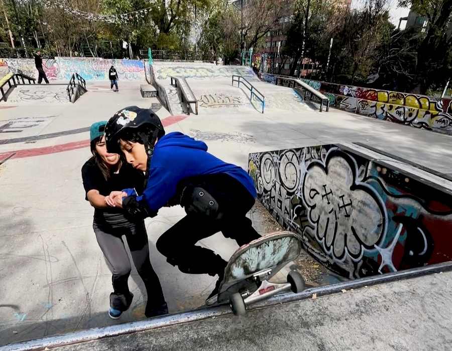 patinando
